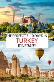 turkey itinerary