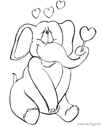 There are coloring pages of flowers, animals, hearts, robots, rainbows, and even unicorns. Valentine Coloring Picture Elephant Hearts Elephant Coloring Page Valentines Day Coloring Page Valentine Coloring Sheets