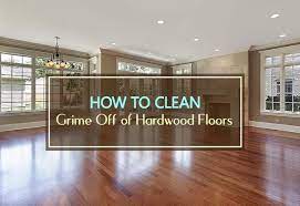 clean grime off of hardwood floors