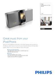 philips docking station for ipod iphone