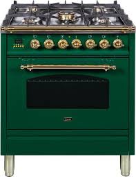 Check spelling or type a new query. Ilve Upn76dmpvsng 30 Nostalgie Series Freestanding Single Oven Dual Fuel Range With 5 Sealed Burners In Emerald Green Upn76dmpvsng See More Tv Appliance Center