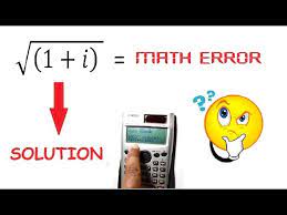 Solve Complex Numbers On Calculator
