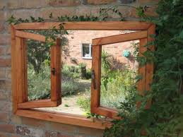 Garden Mirrors Parallax Plastics