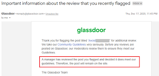 How To Remove Glassdoor Reviews