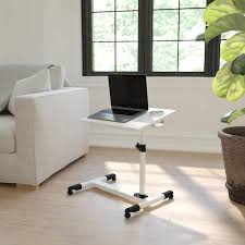 Flash Furniture White Adjustable Height