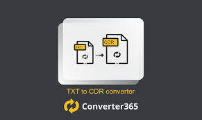 convert every doent from txt to cdr