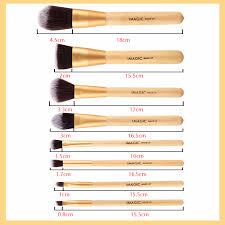 8 pcs makeup brush set imagic cosmetics