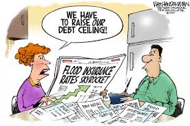 editorial cartoon debt ceiling