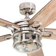 Its design offers the impact of a chandelier fixture and the cooling feature of a ceiling fan in one unit. Honeywell Bontera Ceiling Fan Brushed Nickel Finish 52 Inch 50610 Honeywell Store