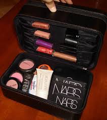 beauty items in my travel bag the