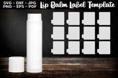 lip balm label template sublimation png