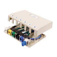 housing surface mount 6 port office