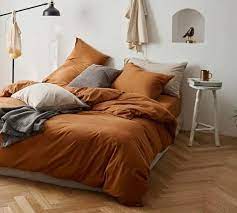 orange bedding set orange duvet cover