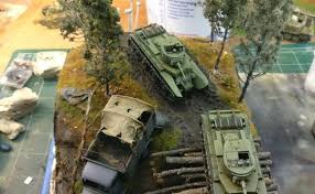 Model tanks ww2 tabletop german crafts dioramas military miniatures presents. Dioramas Cute766
