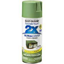 12 Oz 2x Satin Leafy Green Spray Paint
