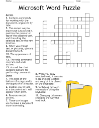 microsoft word puzzle crossword wordmint