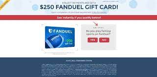Remember, it's only your responsibility to keep the security and confidentiality of your fanduel gift card. Todays Constant Offer Spot Get A 250 Fan Duel Gift Card Usa Only
