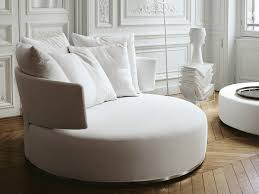 decorating with round sofas and couches