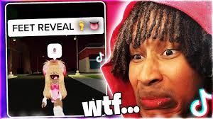 The Most Disgusting Cringe Roblox TikToks... (feet reveal) - YouTube