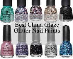 best china glaze glitter nail polishes