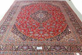 13 4x9 7 fine persian kashan rug