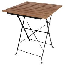 A place to drop brighten up your patio space with this beautiful patio table. Bolero Square Faux Wood Bistro Folding Table 600mm Single Gj765 Buy Online At Nisbets