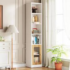 Skinny Bookshelf Display Shelves