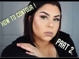 how i contour my fat face double chin