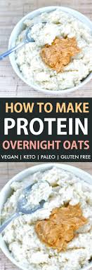 Make the basic overnight oatmeal recipe and try any or all of these healthy overnight oatmeal recipes. Protein Overnight Oats Recipe The Big Man S World