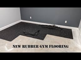 How To Install Rubber Gym Flooring