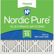 You can order a custom size ac air filter or a residential standard air filter online and get them for much less in a convenient 6 pack. Nordic Pure 20 X 20 X 1 Ultimate Pleated Merv 13 Fpr 10 Air Filter 6 Pack 20x20x1m13 6 The Home Depot