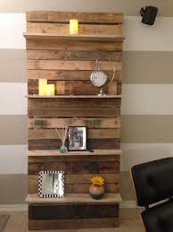 Its Easy To Create Pallet Wood Shelves