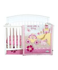 trend lab pink storybook princess crib