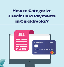 how to categorize credit card payments