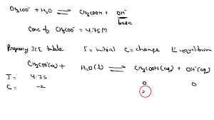 Solved Sodium Acetate Nac2h3o2 Is A