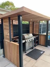 outdoor barbeque areas