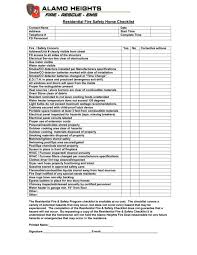 Residential Inspection Checklist