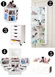 5 pretty makeup storage solutions to