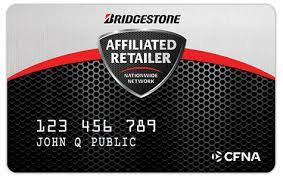 bridgestone affiliated retailer credit