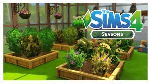 the sims 4 gardening with seasons