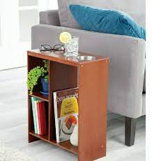 narrow e saving side end sofa table