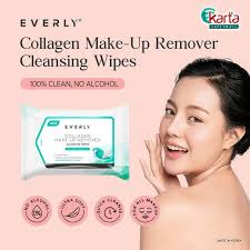 everly collagen make up remover