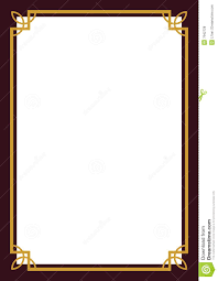 Certificate Border Vector At Getdrawings Com Free For Personal Use