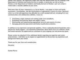 Cover Letter For Family Service Worker Social Services Cover Letter