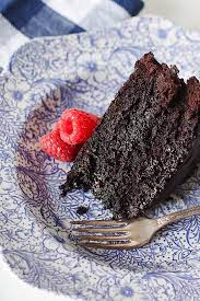Moist Dark Chocolate Cake gambar png