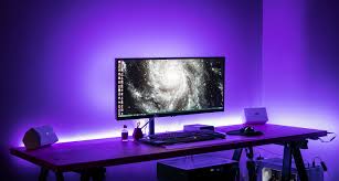 Make Your Desk Stand Out Among The Rest With Led Strip Lighting From 1000bulbs Com Strip Lighting Led Strip Lighting Book Marketing