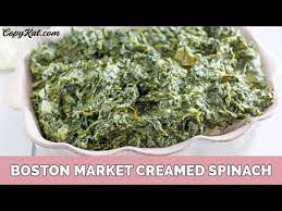 boston market creamed spinach copykat