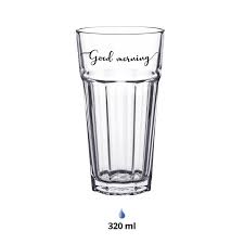 Clayre Eef Water Glass 320 Ml Glass