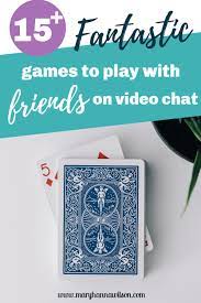 Some other simple games and activities can be easily adapted to zoom without any extra app or software needed. The Best Games You Can Easily Play Over Video Chat Homeschooling With Mary Hanna Wilson Family Games To Play Games To Play With Kids Playing Card Games