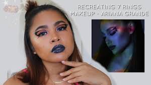 7 rings makeup recreation i tried